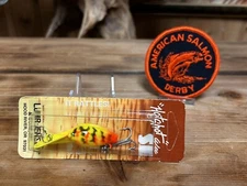 Vintage Luhr Jensen Pre Rapala Hot Shot SE 1/4 Color 857 Steelhead Fishing Lure