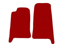 Rot Fußmatten, Teppiche VORNE für Jaguar XJ8 I X300 1998-2003 14xRand