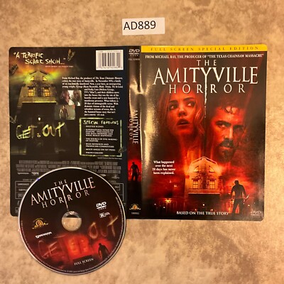 The Amityville Horror (DVD, 2005, Fullscreen) No Case No Tracking #AD889  27616929822|