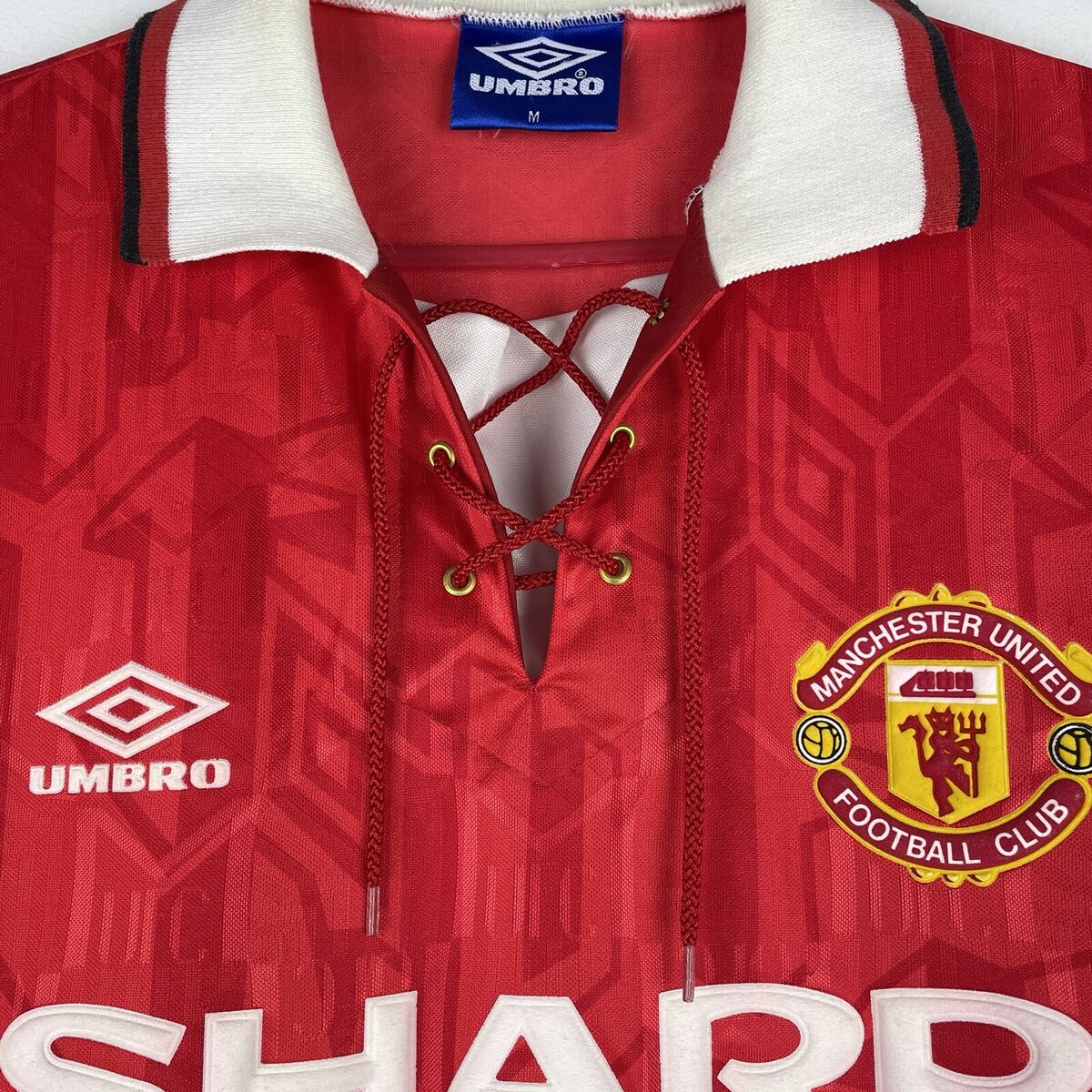 Manchester United 1992-1994 Umbro Vintage Home Football Manchester United 1992-1994 Umbro Vintage Home Football
