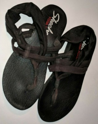 skechers yoga sling sandals