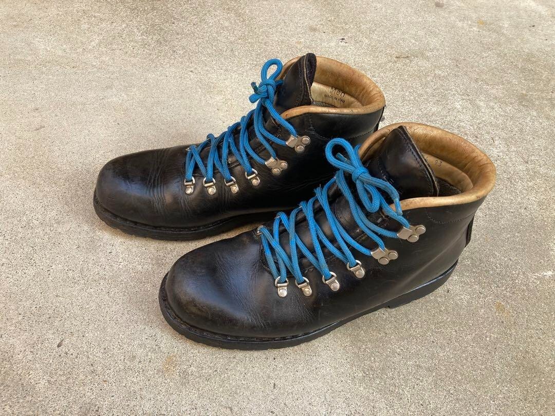 靴 MERRELL LEATHER BOOTS Merrell Summit Dark Brown Hiking Boots Mens Size 8.5 Brown Leather