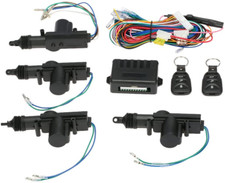 Cerradura de Puerta de Coche Universal 4Pcs Actuador Cierre Centralizado Puerta