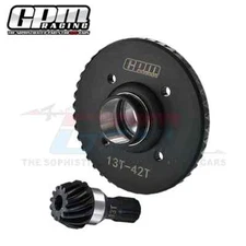 GPM Alu Rear Diff Ring Gear 13T Pinion Gear for Traxxas 1/6 XRT 1/5 X-MAXX 6S 8S