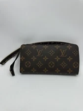 Louis Vuitton Brown Monogram Zippy Wallet Round Purse Damaged Zipper Read Desc