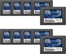 Patriot P210 256GB 2.5" SATA3 6GB/s Internal Solid State Drive For PC/MAC 10PACK