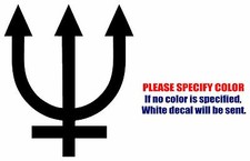 Neptune Planetary Graphic Die Cut decal sticker Car Truck Boat Window Bumper 6"