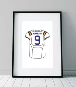 joe burrow white jersey
