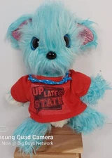 Little Live Scruff-A-Luvs Mystery Rescue Pet 8" Blue Dog Plush/ TShirt & Choker