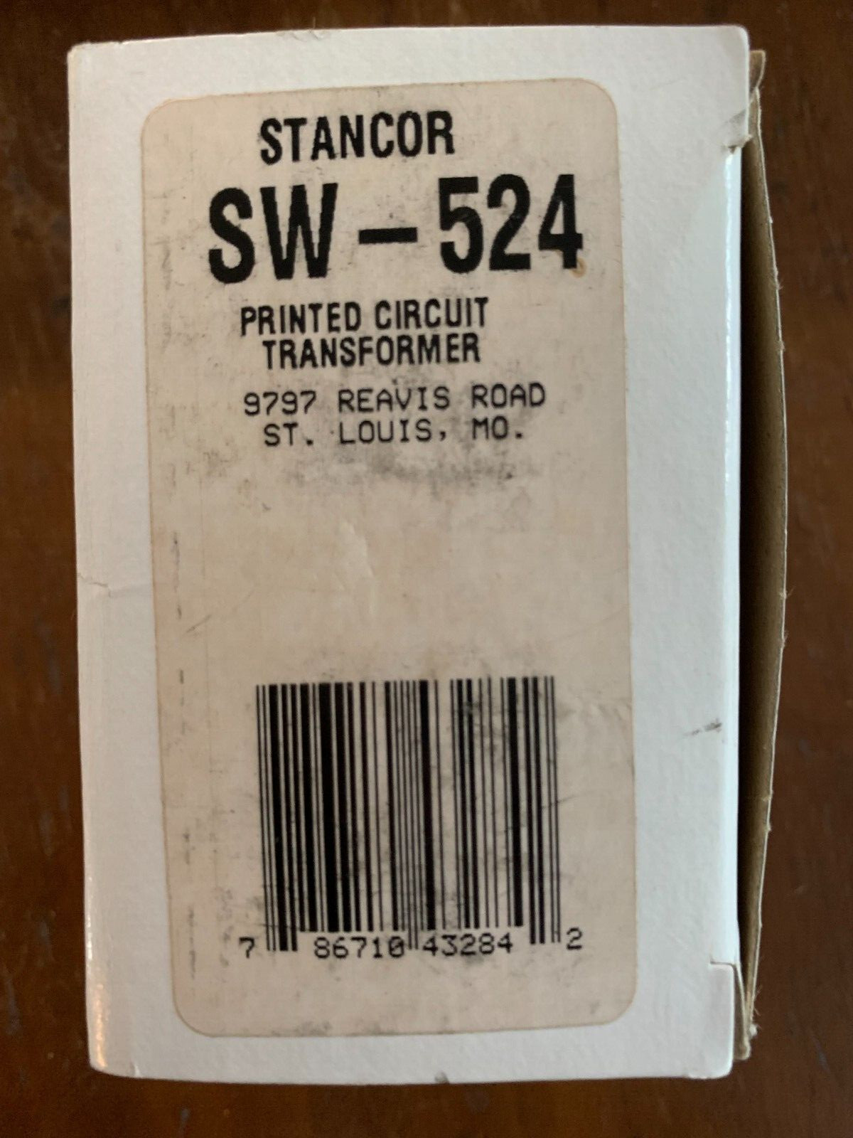 NEW Stancor 115v 50/60Hz 12v @ 1.0A Current Transformer SW-524 NOS w/data sheet.