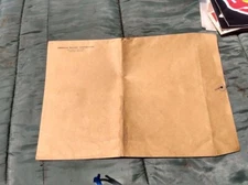 amc ORIG large envelope Kenosha Milwaukee documents Rambler AMX Javelin Rebel