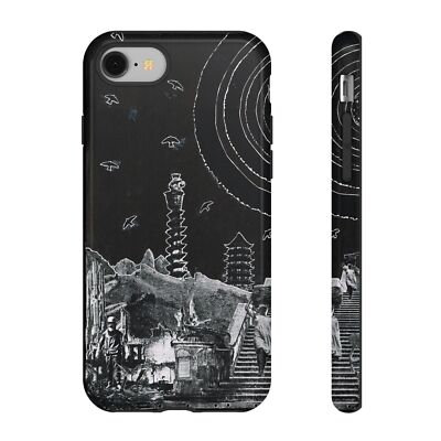 Phone Case, art, collage, space age, iPhone, google, Samsung, NWO, UFO, dada, bb