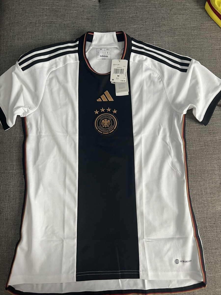 Adidas Germany 22-23 Home Jersey Mens HJ9606 | eBay