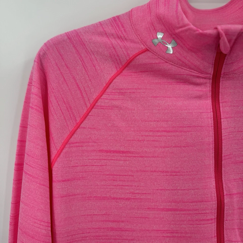 Under Armour Women's Performance Heat Gear Half-Zip Pullover Long Sleeve size L - Image 4 of 4