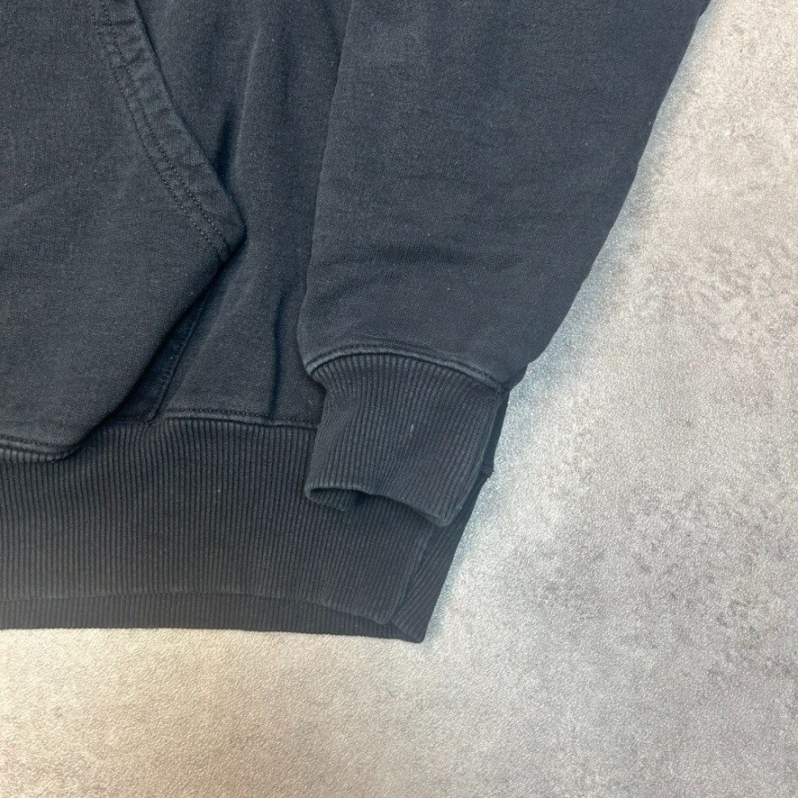 Champion Hoodie Mens Vintage Blank Y2K Graphic Training Sweatshirt, Black, XL image 5