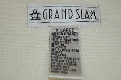 Penguin Shirt Vest VTG Grand Slam Munsingwear Size 80s 90s L/XL