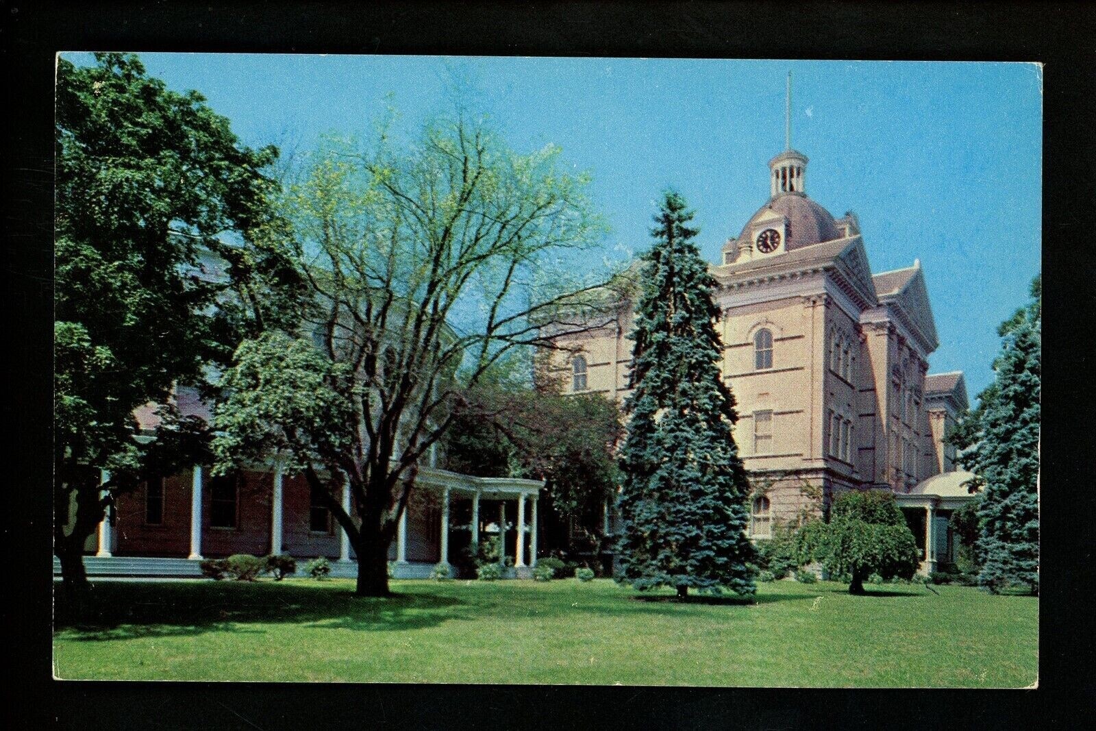 New Jersey NJ postcard Hackettstown, Centenary Junior College women