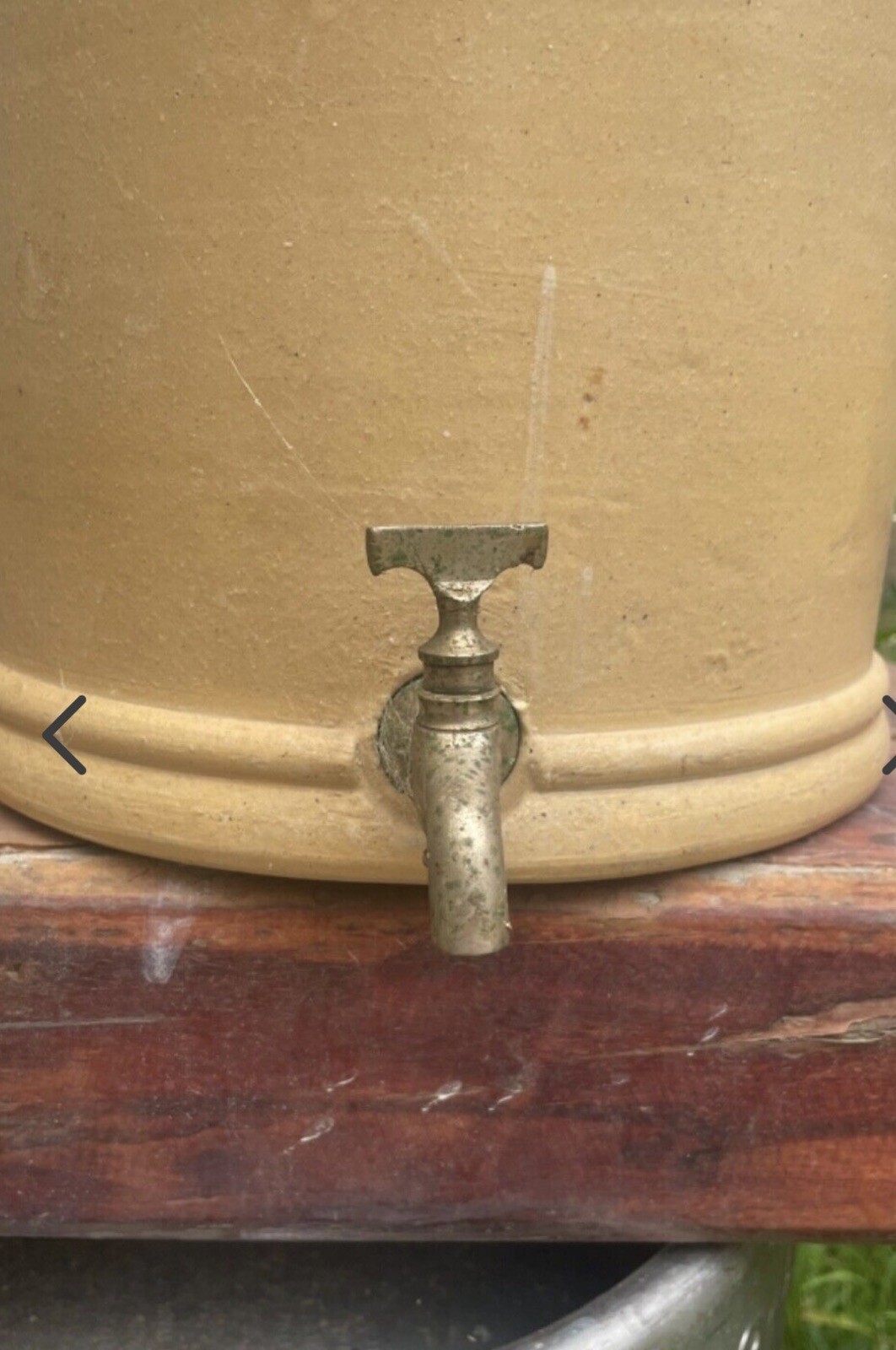 ANTIQUE ABBOTT Stoneware Water Filter c186090 Bendigo Pottery “The