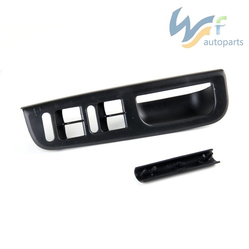 Black Front Driver's Left Door Trim Bezel + Handle For Bora Jetta Golf Passat - Picture 4 of 8