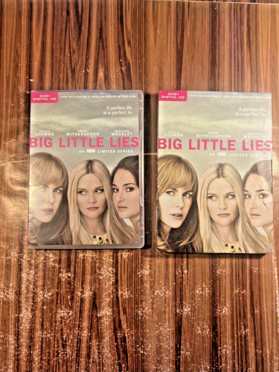 Big Little Lies DVD Nicole Kidman Reese Witherspoon HBO TV Series