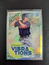 2022 Bowman Chrome Blaze Jordan Virtuosic Vibrations #VV-10 Red Sox