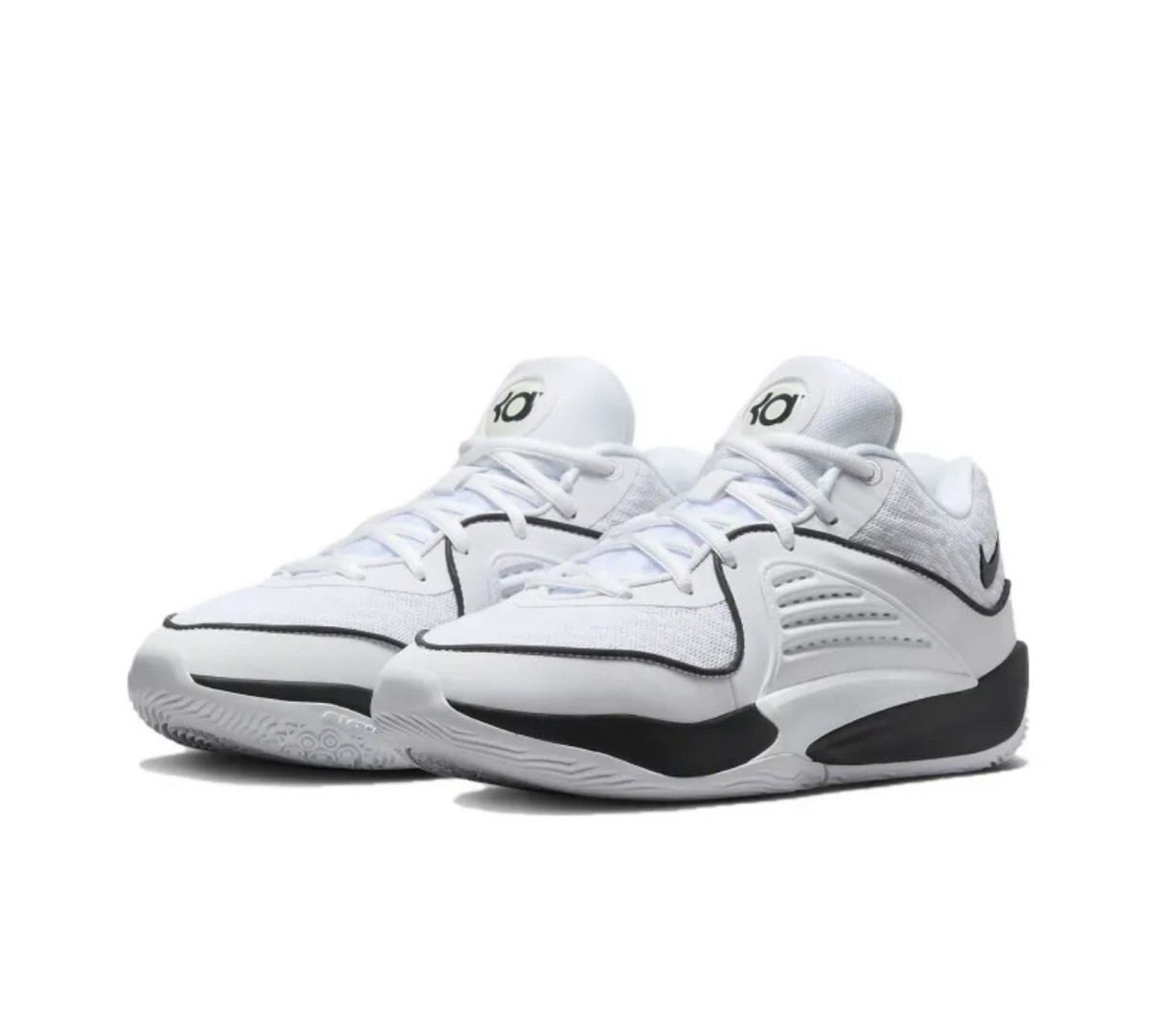 NEW Nike KD 16 TB White Black Basketball Shoes DZ2927-100 Size 16