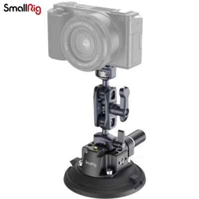 SmallRig 4'' Suction Cup Camera Mount Kit 4236B for Action Camera Vehicle Shots