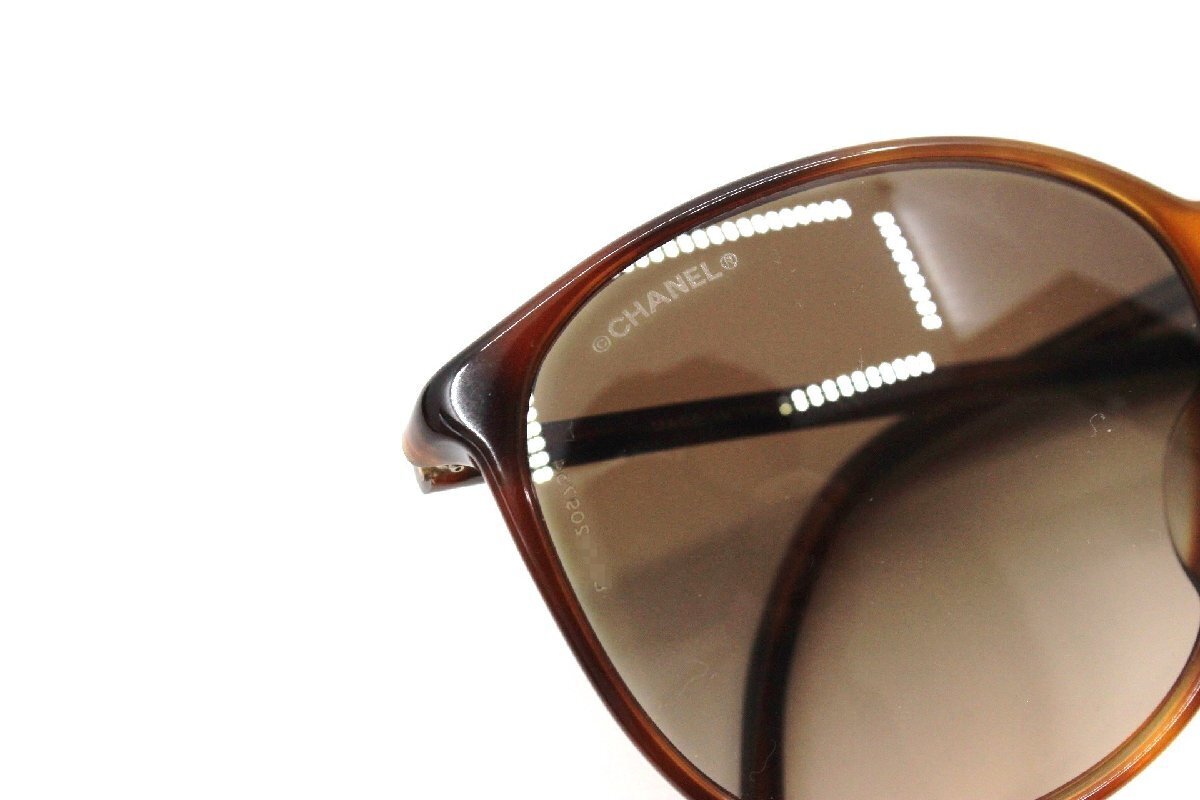 Chanel Sunglasses 5278 Coco Mark Brown Gold Hardware