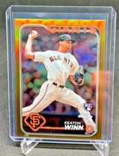 2024 Topps Chrome KEATON WINN RC Gold Refractor 30/50 #208 Giants