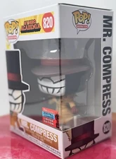 Funko Pop! Animation My Hero Academia 820 Mr. Compress Vinyl Figure New