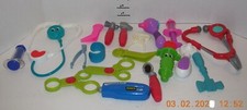 Huge Lot of 19 Different Kids Pretend Play Doctor Medical Equipment Tools