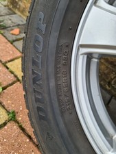 4 Wheels with Dunlop Winter  tyres 215/65R16