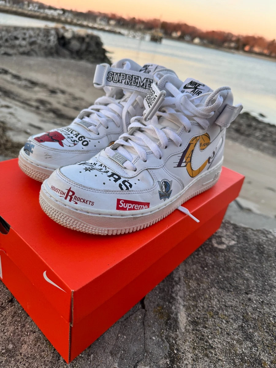 Las mejores ofertas en Nike Supreme & NBA & Air Force 1 07 Mid