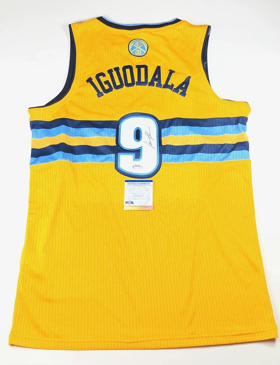 Andre Iguodala Signed Jersey PSA/DNA Denver Nuggets Autographed