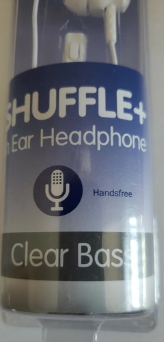 New MAGNAVOX SHUFFLE + IN EAR HEADPHONES CLEAR BASS white - Picture 2 of 4