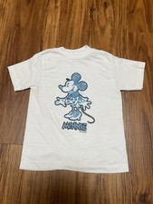 Vintage Disney Minnie Mouse Single Stitch Shirt Girls Youth CLEAN