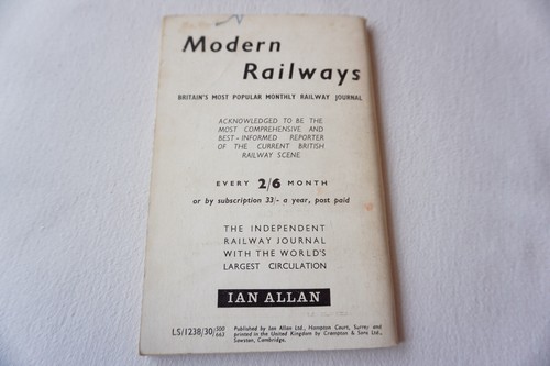 1963 abc British Railways Locoshed Book Ian Allan Unused No Underlinings - Picture 8 of 8
