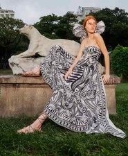 NWT FARM RIO DRESS SIZE LARGE PACK5490 6/5