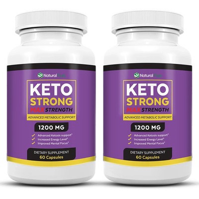Keto Strong Pill Advanced Formula Keto Diet Pills 2 Pack