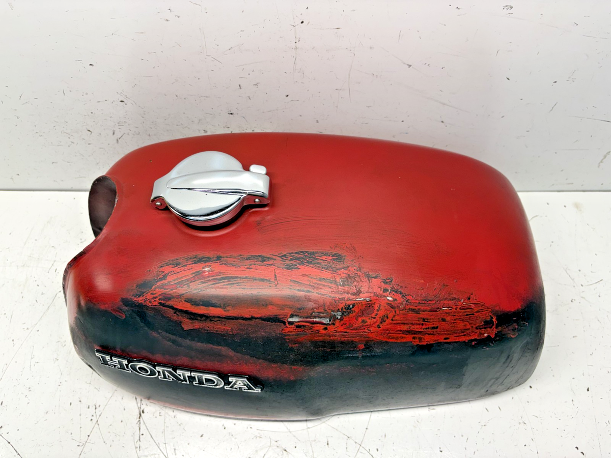 Honda CB350F CB 350 Four Gas Tank / Fuel Tank Assembly and Cap