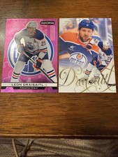 Leon Draisaitl 25-26 Flair + Synergy 260/599 NHL Impressions Card Lot 2