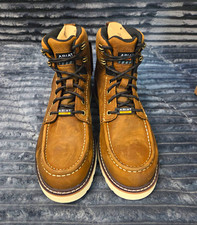 Ariat Rebar 6" Lift EH Rated Brown Work Boots Mens 9.5 Wide (E/W) NO BOX..