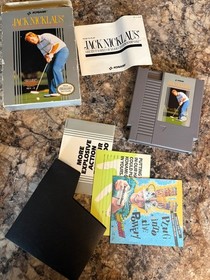 CIB NES Lot Jeopardy Captain Skyhawk Jack Nicklaus Golf Complete In Box Nintendo