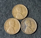 1934 D (3 Coins) Lincoln Wheat Pennies- Free Shipping