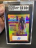 2023 Leaf Vivid Quentin Johnston Sideline Painting Auto SGC 10/10 Perfect #4/10
