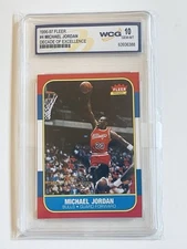 1996 Michael Jordan Bulls Fleer RC Rookie Decades Of Excellence WCG 10