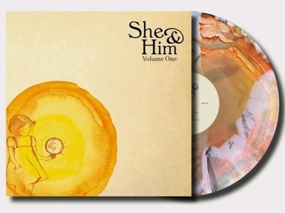 SHE & HIM   Volume One Blood Records Exclusive /1000 Coloured Vinyl LP     