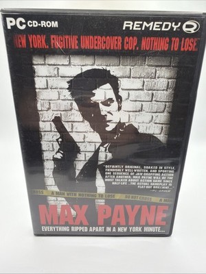 Max Payne PC Game 2001 - Complete CIB