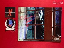 CJ C.J. Graham signed Friday the 13th 8x10 photo Jason Voorhees Beckett COA