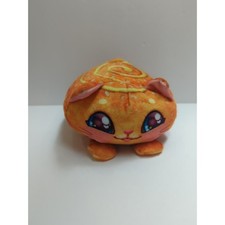 Cookeez Makery Baked Treatz Plush Animal Stuffed Orange Cat Meows  Purrs Works